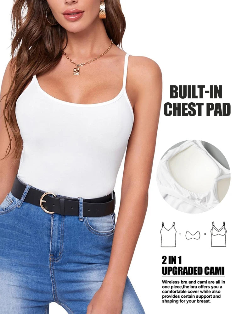 Casual Camisole with Chest Pad