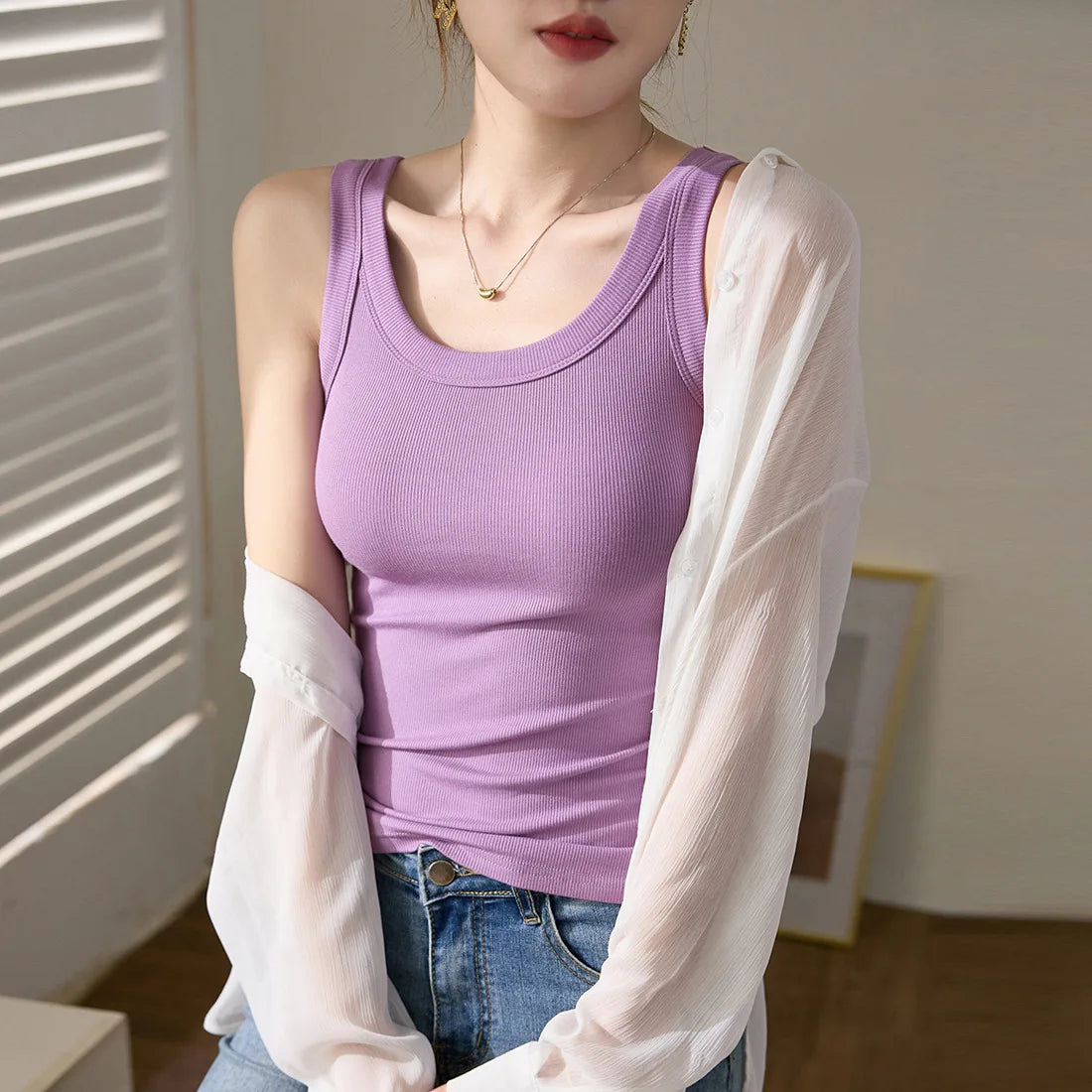 Summer Tops For Woman Cottton Casual