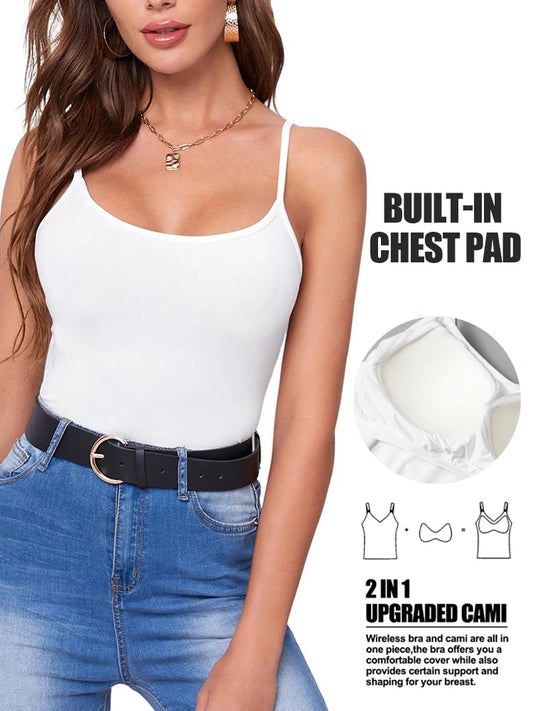 Casual Camisole with Chest Pad